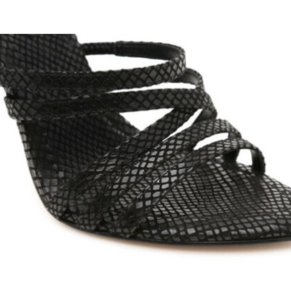 NIB Jessica Simpson Zelta Black Strappy Sandals - Picture 6 of 12